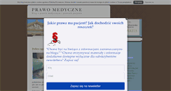 Desktop Screenshot of medyczneprawo.pl